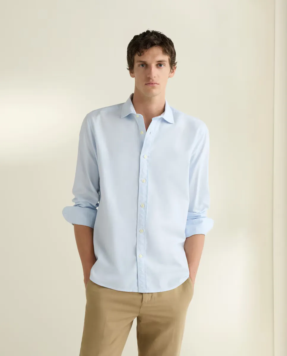 Мужская спортивная рубашка с длинным рукавом Emidio Tucci, синий
Мужская спортивная рубашка с длинным рукавом Emidio Tucci, синий