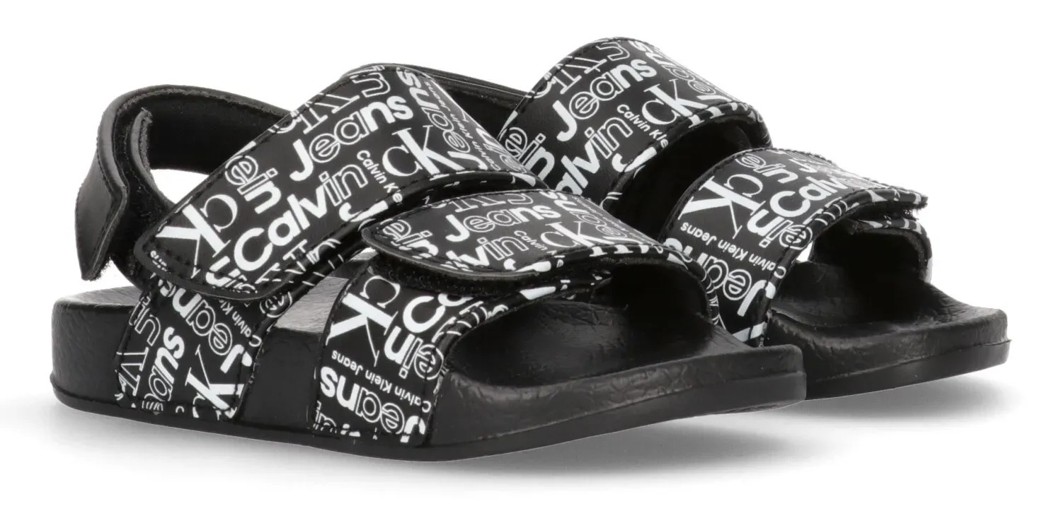 Сандалии Calvin Klein Jeans "VELCRO SANDAL", летняя обувь, обувь на липучке, сандалии, с 3 застежками-липучками, черный
Сандалии Calvin Klein Jeans "VELCRO SANDAL", летняя обувь, обувь на липучке, сандалии, с 3 застежками-липучками, черный