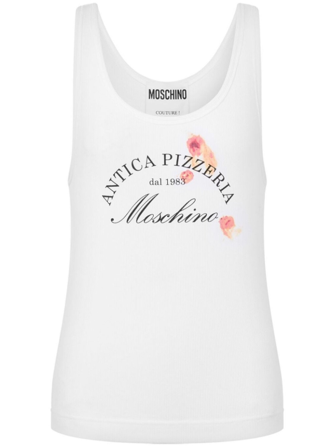 Moschino топ с надписью, белый
Moschino топ с надписью, белый