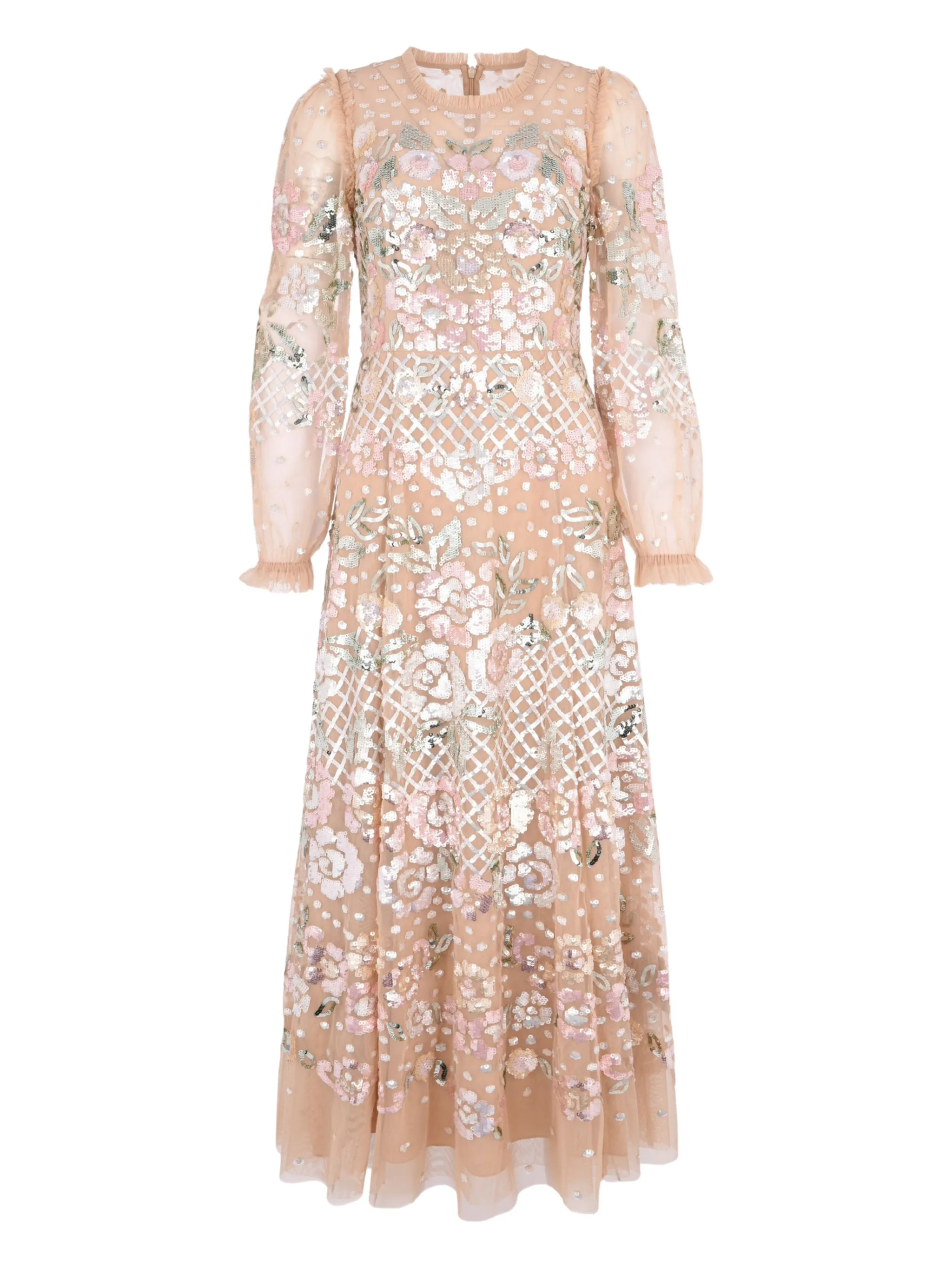 Вечернее платье Rosalie с пайетками Needle & Thread, бежевый
Вечернее платье Rosalie с пайетками Needle & Thread, бежевый