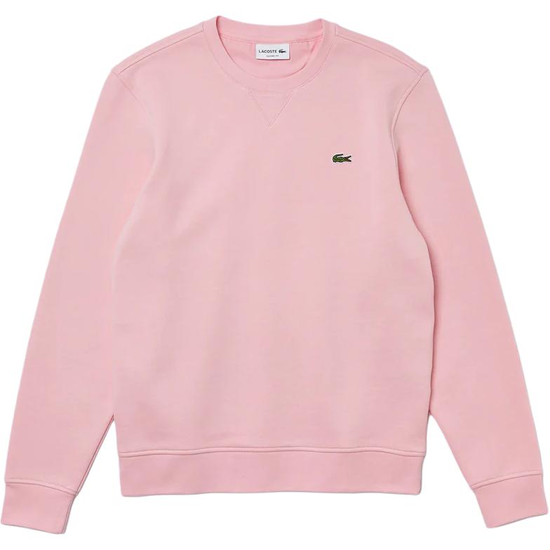Lacoste Мужская толстовка розового цвета с круглым вырезом, средней толщины
Lacoste Мужская толстовка розового цвета с круглым вырезом, средней толщины