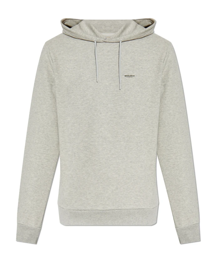 Худи с логотипом Woolrich, серый
Худи с логотипом Woolrich, серый