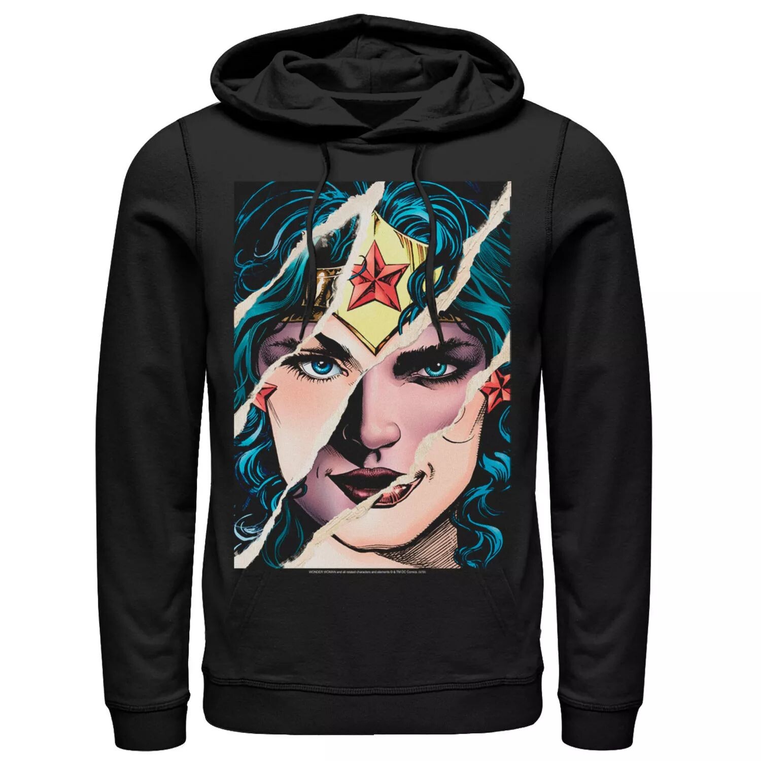 Мужская толстовка с портретом «Чудо-женщина» из бумаги DC Comics
Мужская толстовка с портретом «Чудо-женщина» из бумаги DC Comics