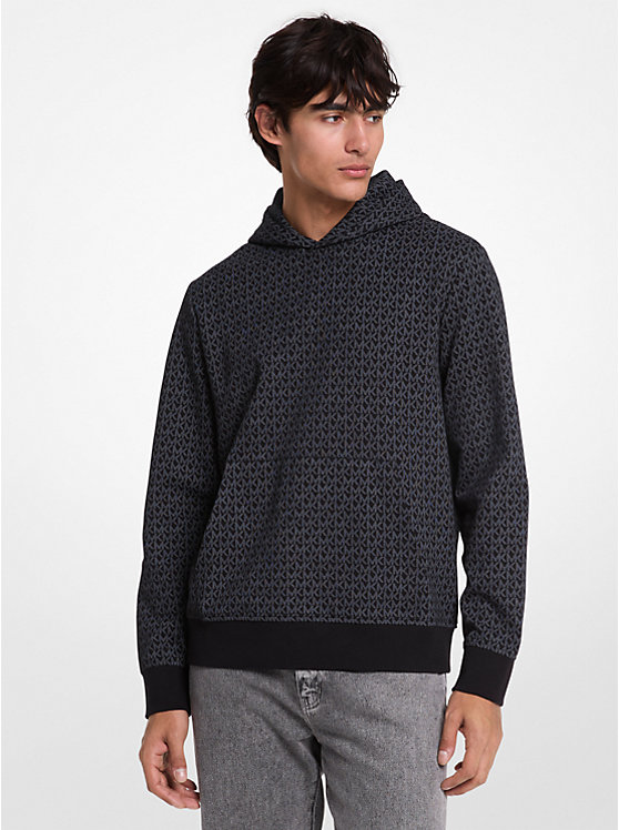 Толстовка с капюшоном из хлопковой смеси с фирменным логотипом Michael Kors, черный
Толстовка с капюшоном из хлопковой смеси с фирменным логотипом Michael Kors, черный