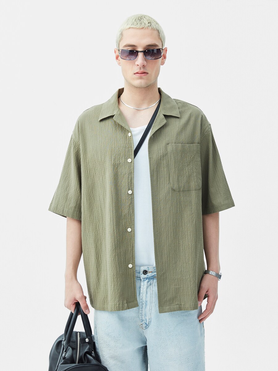 Рубашка на пуговицах Comfort fit VAMOS CLO, хаки
Рубашка на пуговицах Comfort fit VAMOS CLO, хаки