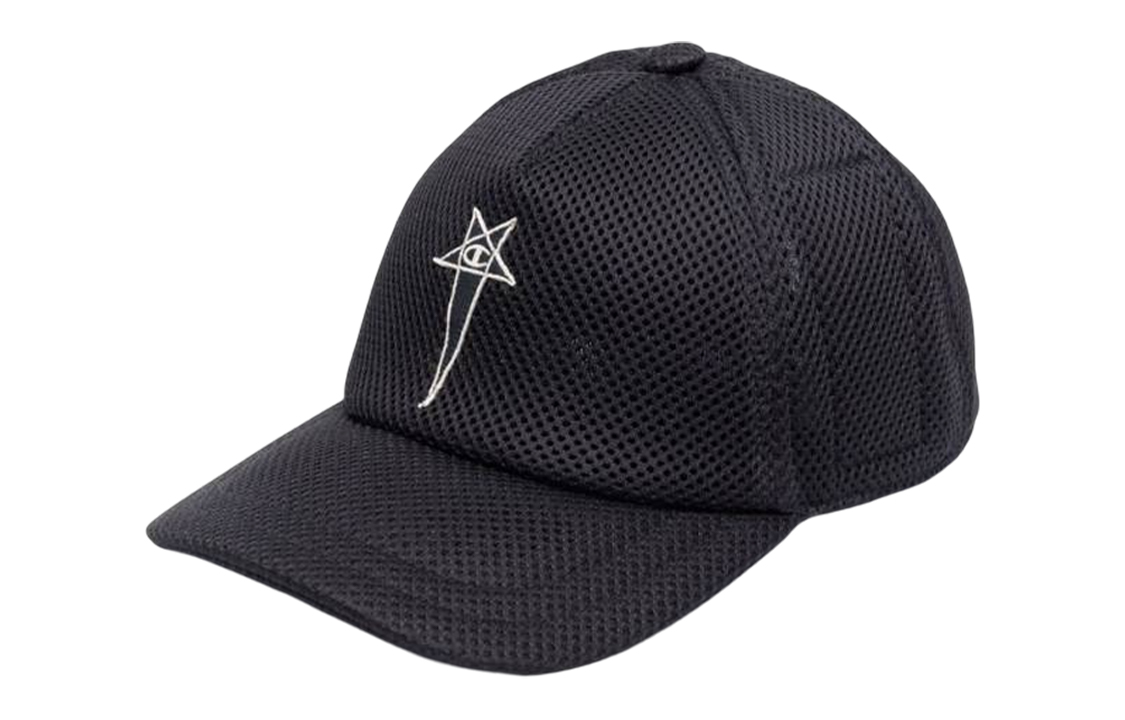 RICK OWENS Чёрная бейсболка из нейлона, Black
RICK OWENS Чёрная бейсболка из нейлона, Black