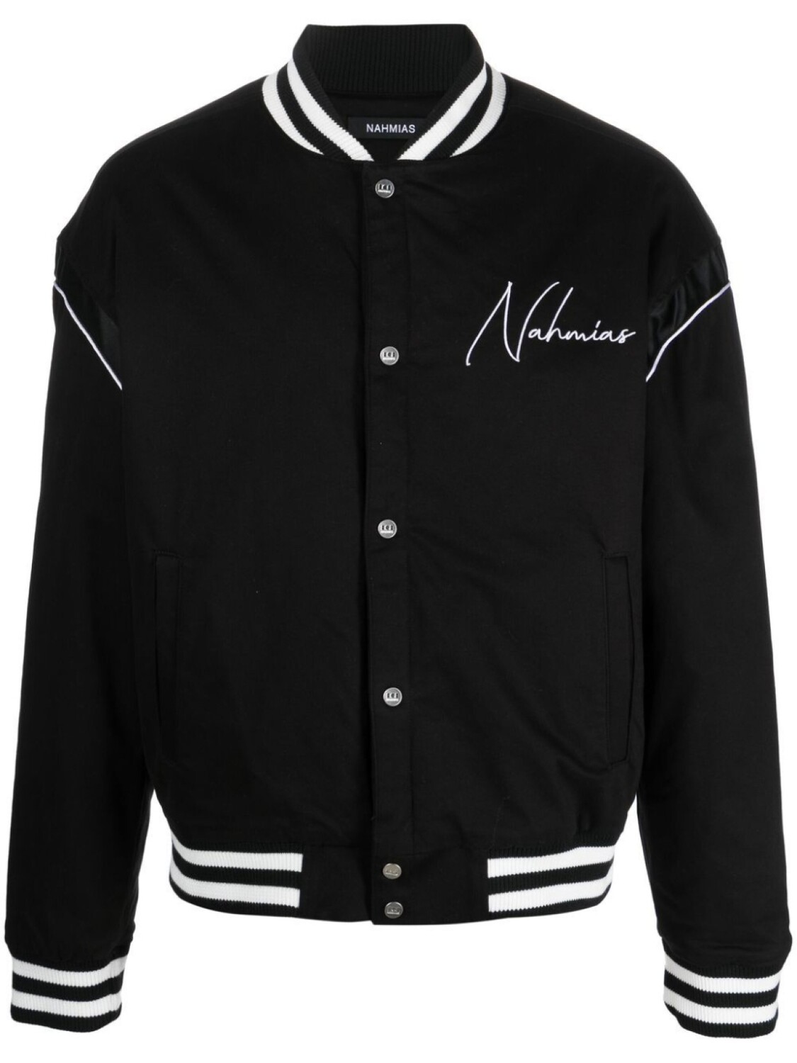 Бомбер с графичным принтом Nahmias, черный
Бомбер с графичным принтом Nahmias, черный