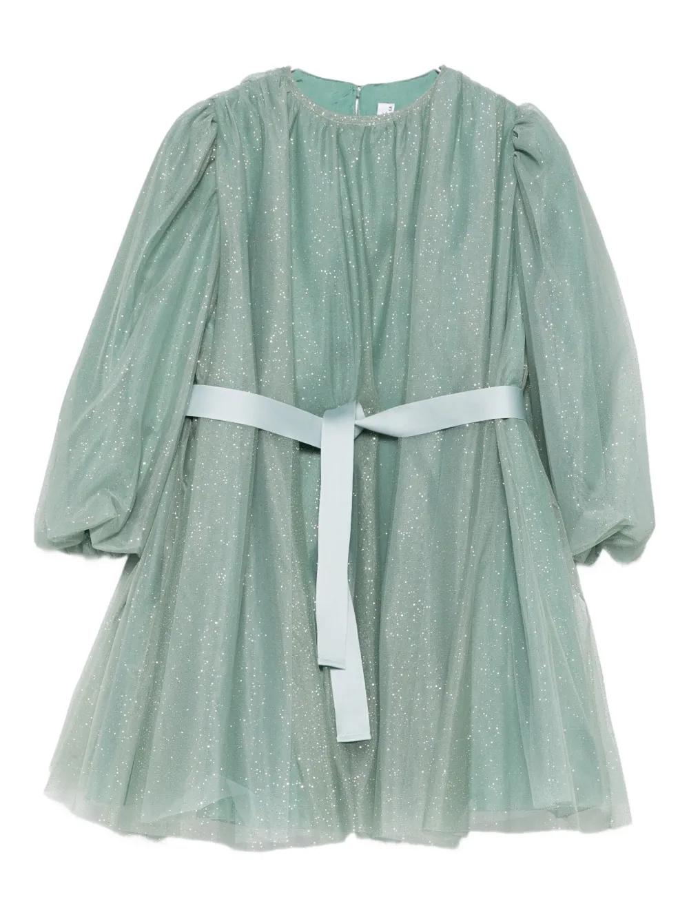 Платье с объемными рукавами Il Gufo, зеленый
Платье с объемными рукавами Il Gufo, зеленый