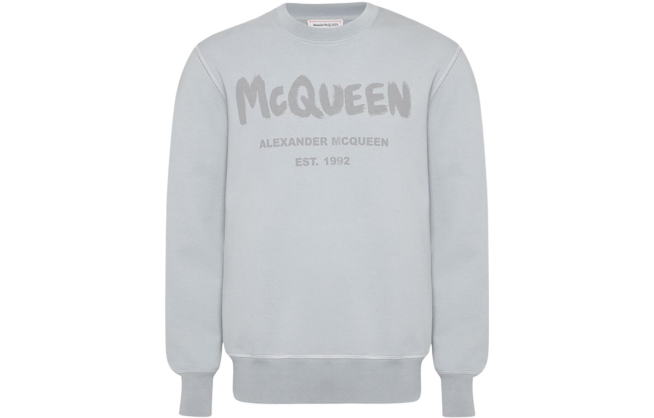 Свитшот с принтом логотипа Graffiti Alexander McQueen, серый
Свитшот с принтом логотипа Graffiti Alexander McQueen, серый