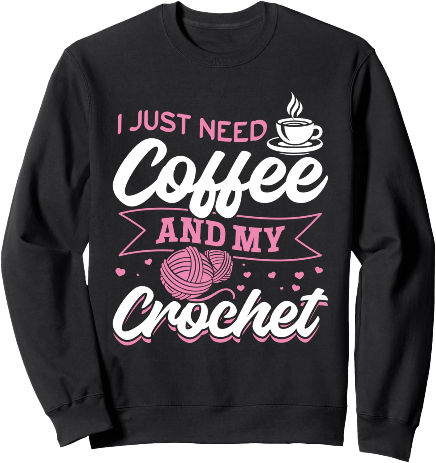 Мне нужен кофе и вязание крючком - Толстовка для любительницы вязания крючком Crocheting Crocheter Crochet Lover, черный
Мне нужен кофе и вязание крючком - Толстовка для любительницы вязания крючком Crocheting Crocheter Crochet Lover, черный