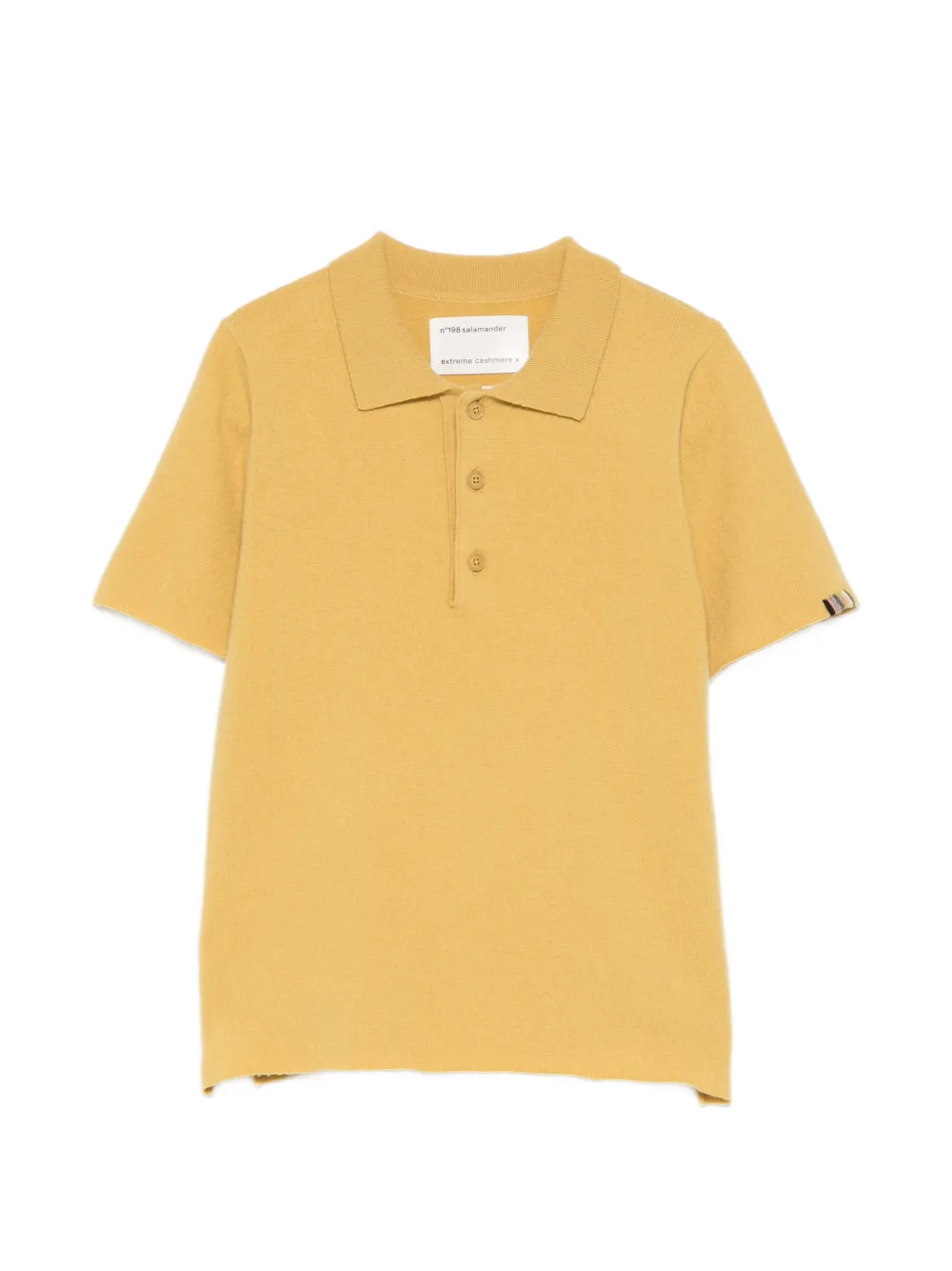 Вязаное поло Nº198 Salamander Extreme Cashmere, желтый
Вязаное поло Nº198 Salamander Extreme Cashmere, желтый