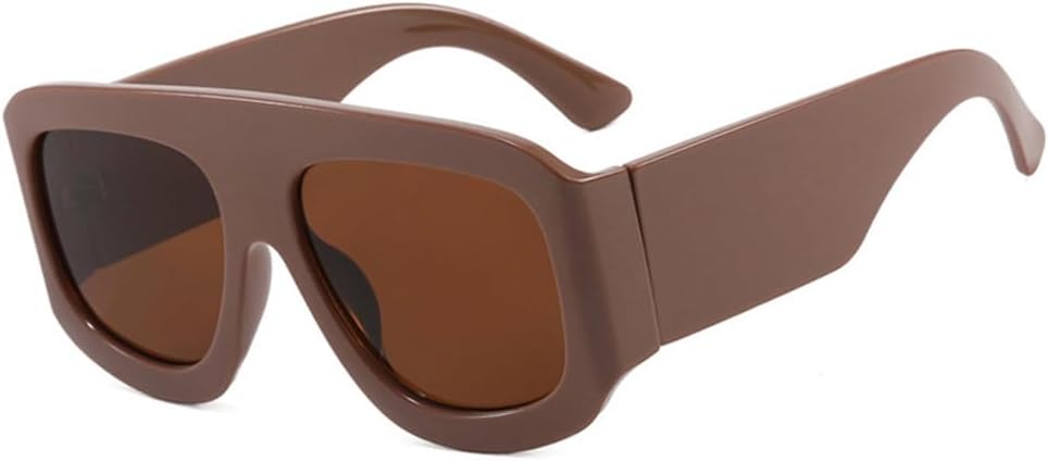 Крупные квадратные солнцезащитные очки, модные градиентные женские ретро-очки с защитой от УФ-излучения UV400, мужские солнцезащитные очки для активного отдыха KTUCN, Brown Tea
Крупные квадратные солнцезащитные очки, модные градиентные женские ретро-очки с защитой от УФ-излучения UV400, мужские солнцезащитные очки для активного отдыха KTUCN, Brown Tea