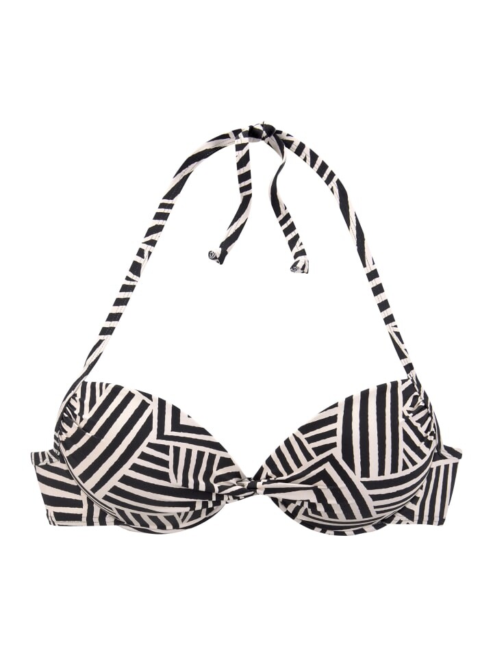 Верх бикини LASCANA, цвет schwarz/creme
Верх бикини LASCANA, цвет schwarz/creme