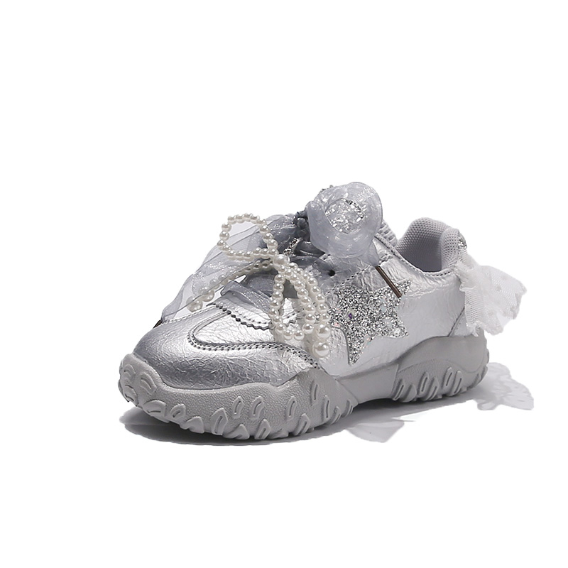 Износостойкие низкие детские кроссовки для повседневной жизни TONYBEAR, серебряный
Износостойкие низкие детские кроссовки для повседневной жизни TONYBEAR, серебряный