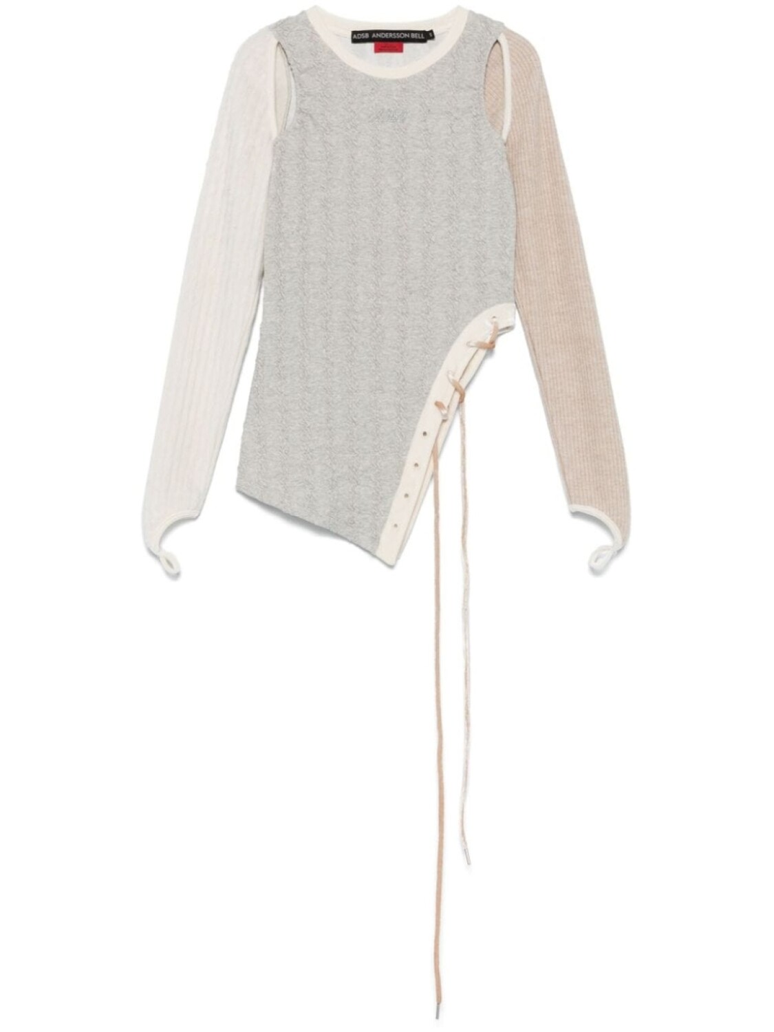 Andersson Bell косы вырезанный топ, серый
Andersson Bell косы вырезанный топ, серый