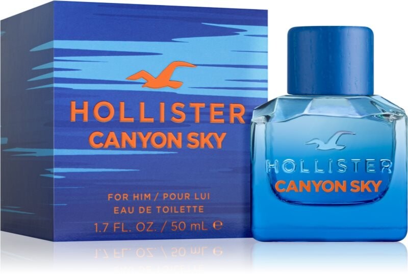 Hollister Canyon Sky For Him, Туалетная вода, 50 мл
Hollister Canyon Sky For Him, Туалетная вода, 50 мл