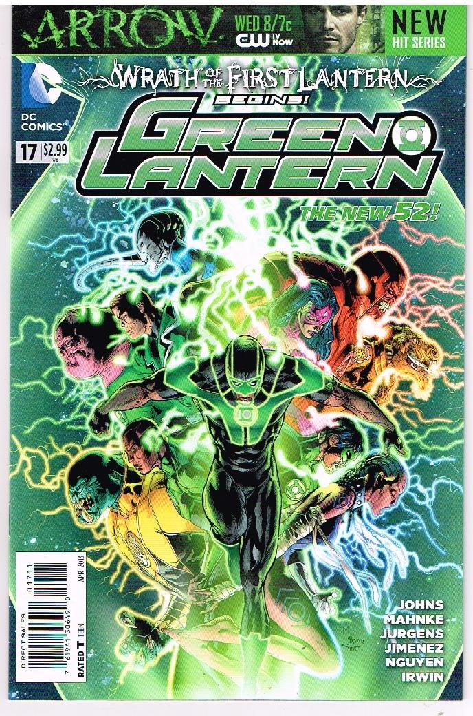 GREEN LANTERN # 17 DC Comic (Apr 2013) The New 52 Series (DC Comics)
GREEN LANTERN # 17 DC Comic (Apr 2013) The New 52 Series (DC Comics)