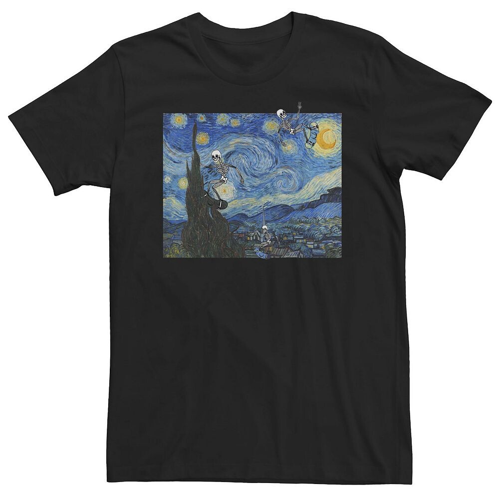 Модная футболка со скелетами для скейтборда Big & Tall Vincent van Gogh Licensed Character, черный
Модная футболка со скелетами для скейтборда Big & Tall Vincent van Gogh Licensed Character, черный