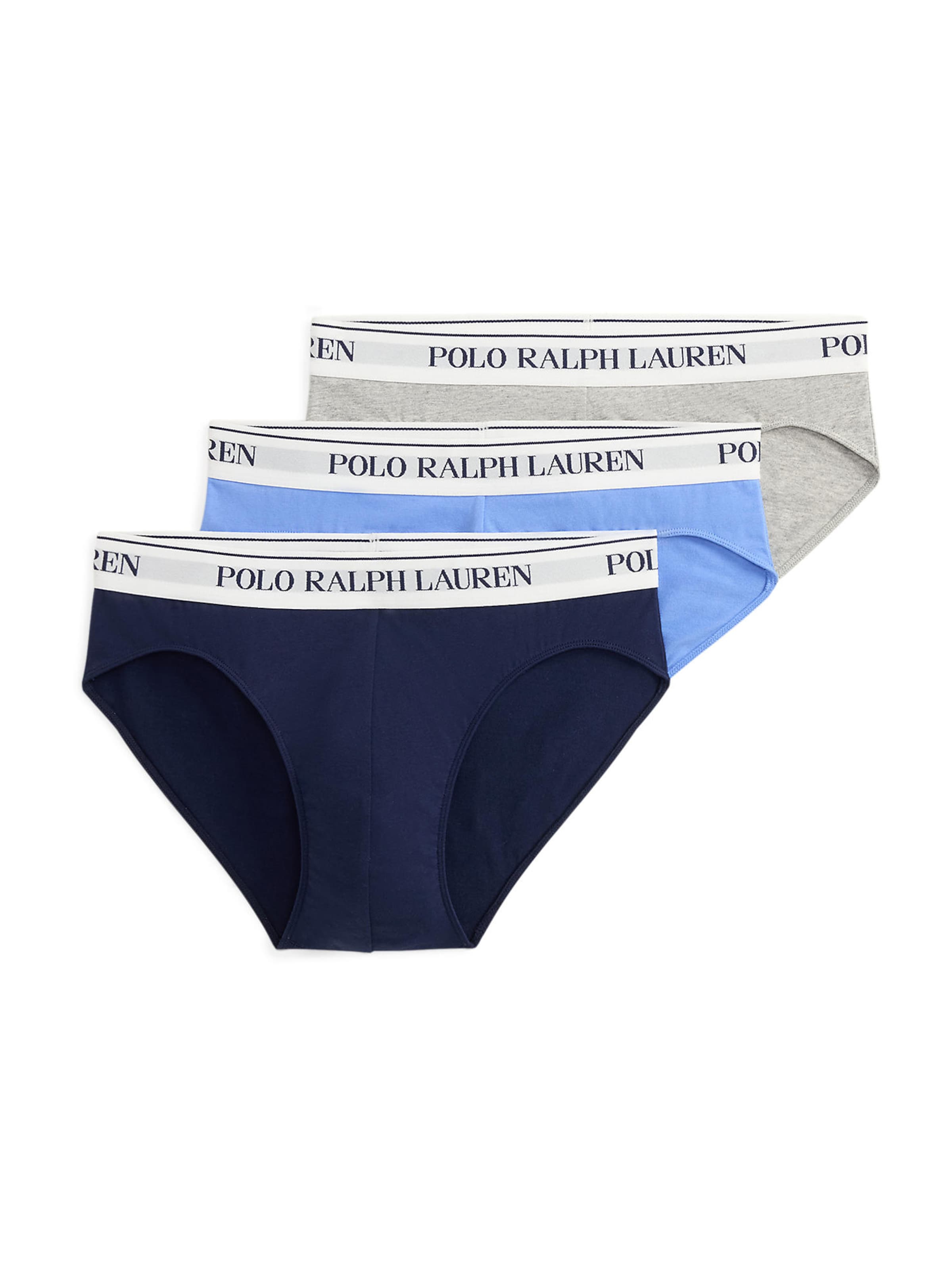 Polo Ralph Lauren Трусики в цвете Navy, Azure, Mottled Grey
Polo Ralph Lauren Трусики в цвете Navy, Azure, Mottled Grey