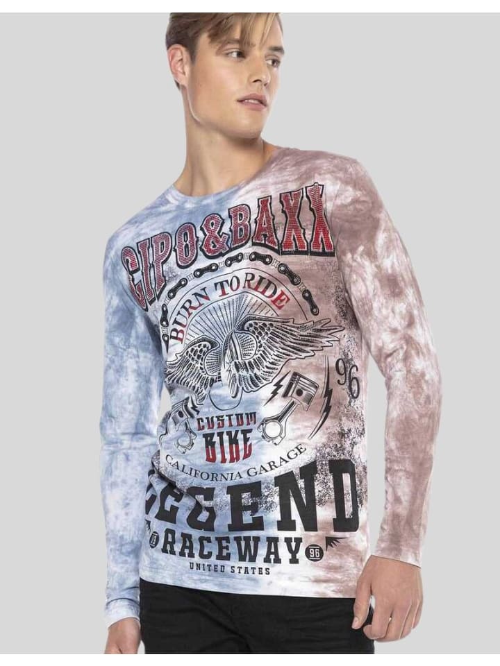 Функциональный лонгслив Cipo & Baxx, цвет brown-blue
Функциональный лонгслив Cipo & Baxx, цвет brown-blue