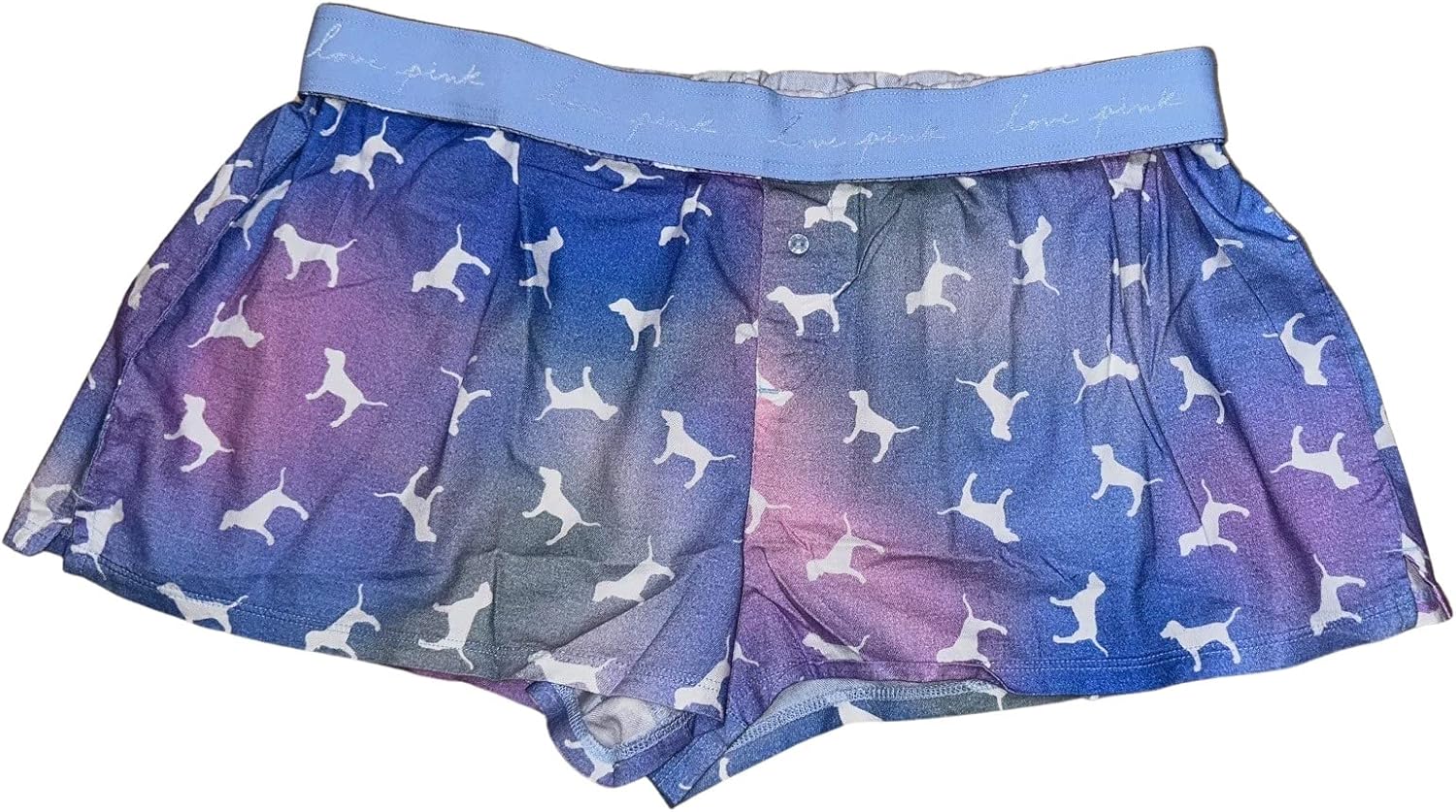 Пижамные шорты Victoria's Secret из розовой фланели, свободного кроя, с принтом «Собака» и принтом «Тай-дай», новые, Tie Dye Logo
Пижамные шорты Victoria's Secret из розовой фланели, свободного кроя, с принтом «Собака» и принтом «Тай-дай», новые, Tie Dye Logo