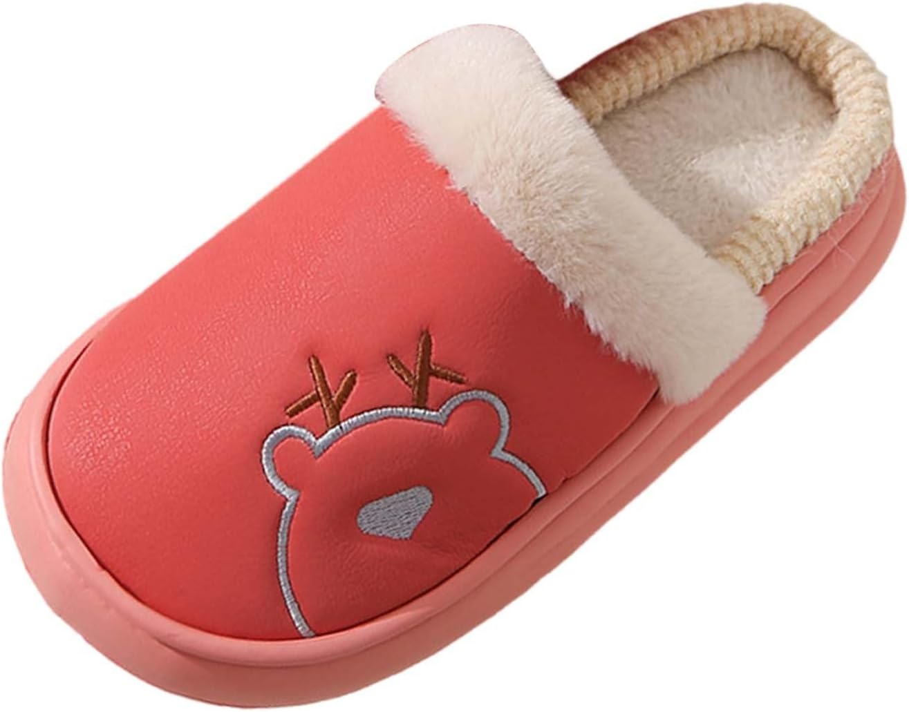 Женские и мужские зимние теплые тапочки с отделкой из флиса, мягкие и уютные, на легкой подошве, домашние тапочки-шлепанцы, тапочки с отверстиями Generic, красный
Женские и мужские зимние теплые тапочки с отделкой из флиса, мягкие и уютные, на легкой подошве, домашние тапочки-шлепанцы, тапочки с отверстиями Generic, красный