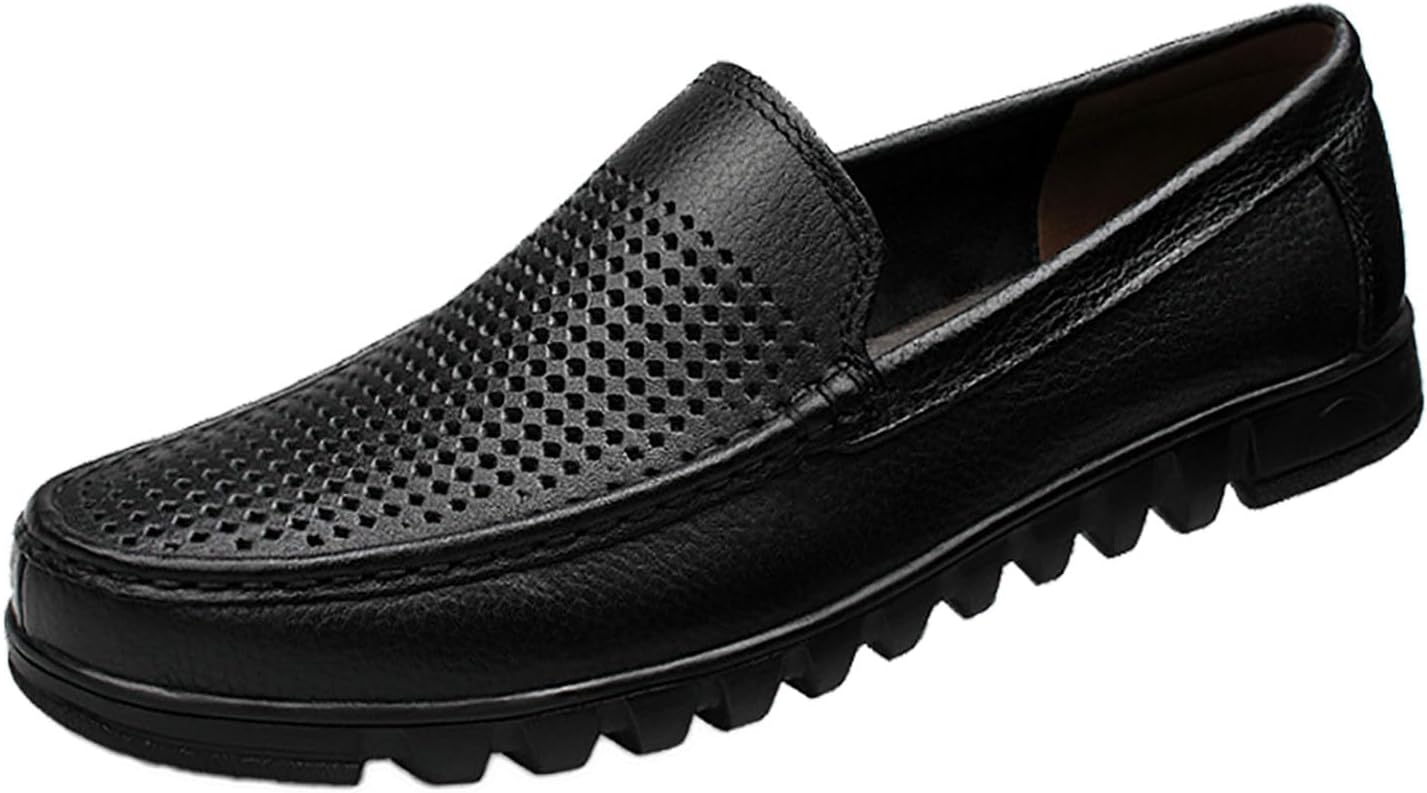 Мужские повседневные кожаные лоферы-слипоны с мягкой подошвой, удобные плоские туфли, модные, легкие, с нескользящей подошвой, обувь для свободной ходьбы Nxnbhsl, черный
Мужские повседневные кожаные лоферы-слипоны с мягкой подошвой, удобные плоские туфли, модные, легкие, с нескользящей подошвой, обувь для свободной ходьбы Nxnbhsl, черный