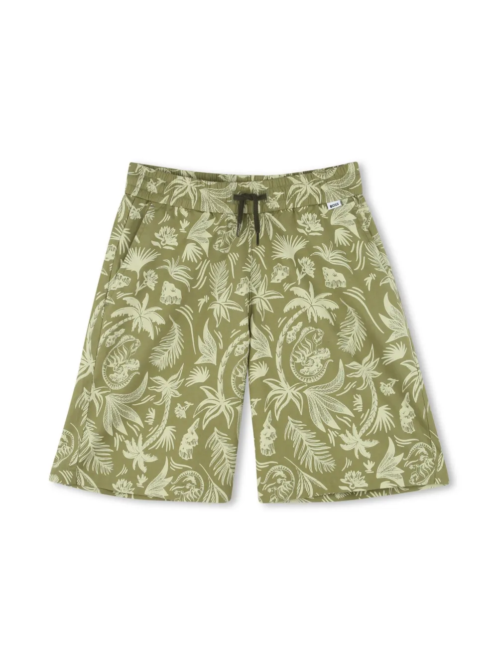 Шорты с цветочным принтом BOSS Kidswear, зеленый
Шорты с цветочным принтом BOSS Kidswear, зеленый