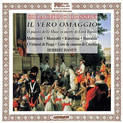 CD диск Rossini / Korovina / Handt: Il Vero Omaggio
CD диск Rossini / Korovina / Handt: Il Vero Omaggio