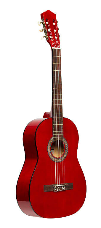 Акустическая гитара STAGG 4/4 classical guitar with linden top red
Акустическая гитара STAGG 4/4 classical guitar with linden top red