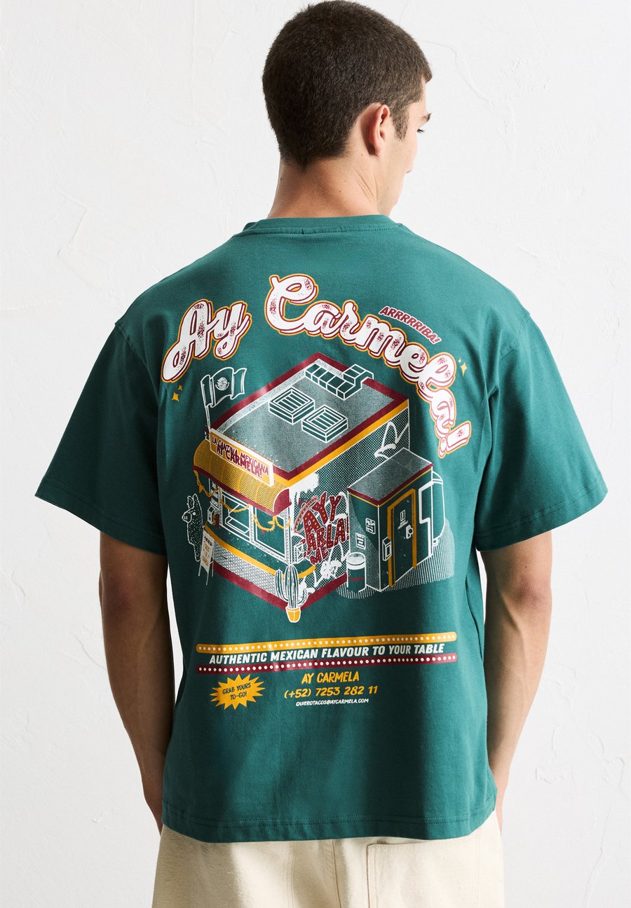 Футболка PULL&BEAR AY CARMELA, Green
Футболка PULL&BEAR AY CARMELA, Green