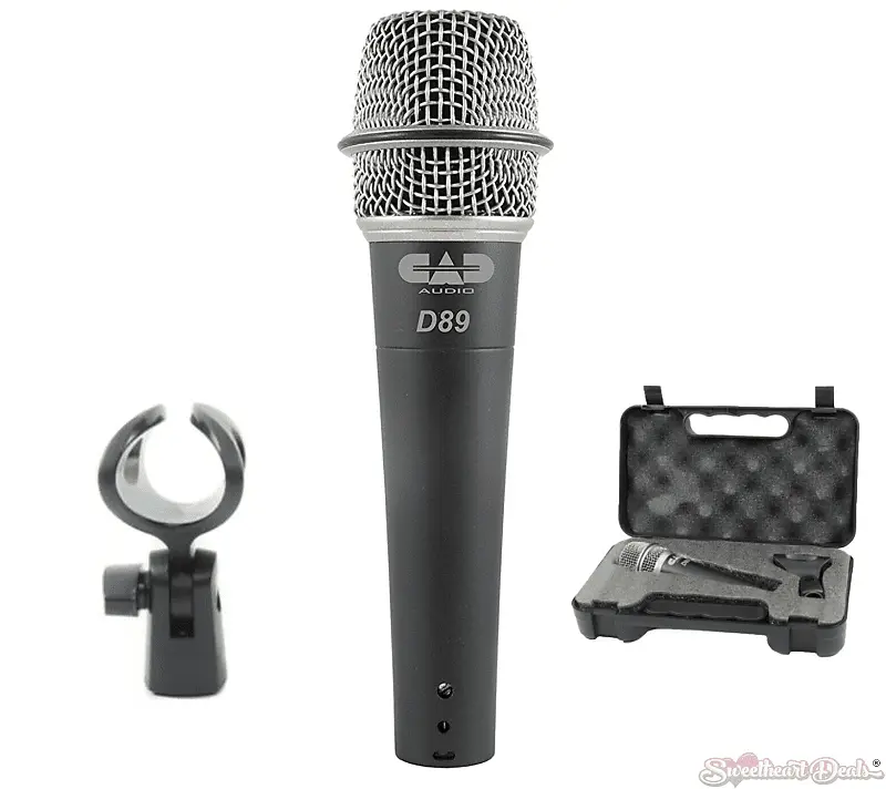 Динамический микрофон CAD D89 Premium Supercardioid Dynamic Mic
Динамический микрофон CAD D89 Premium Supercardioid Dynamic Mic