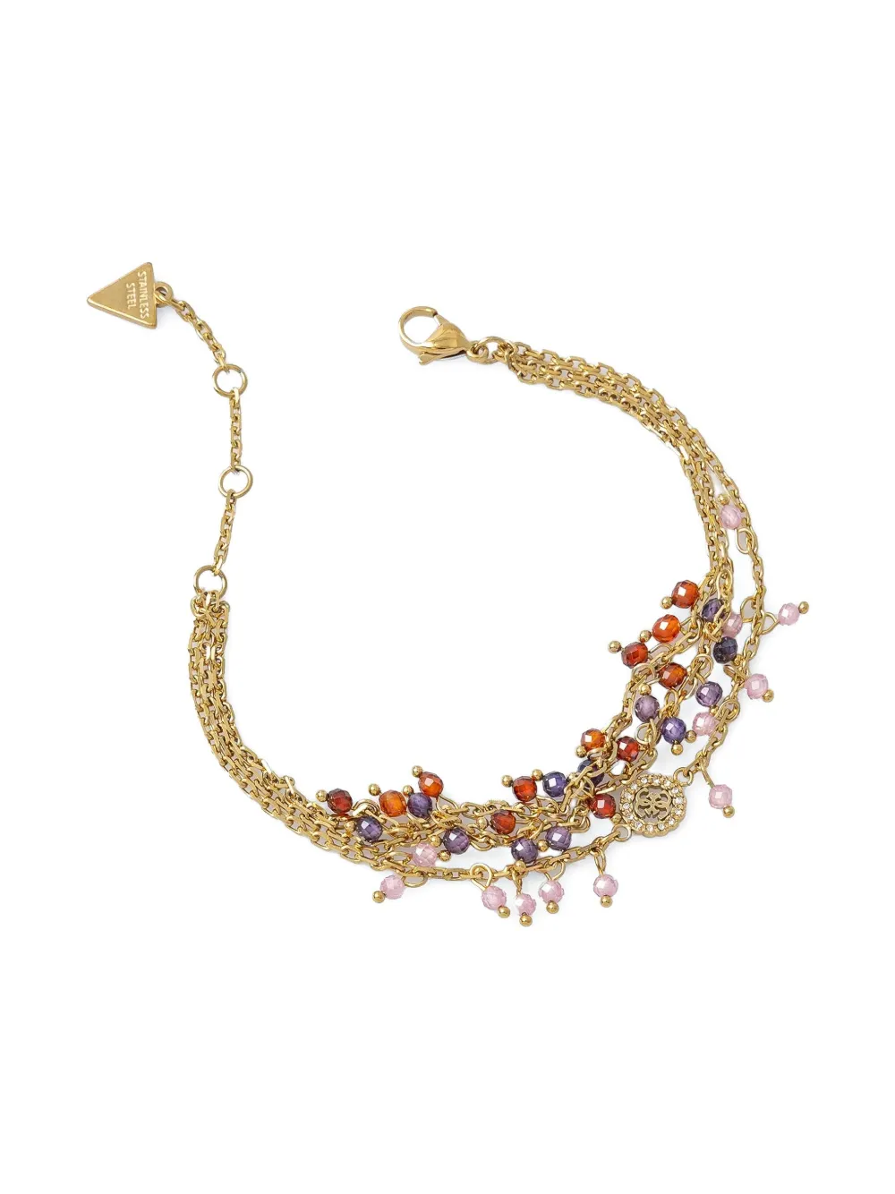 Браслет с бусинами Guess Usa, золотистый
Браслет с бусинами Guess Usa, золотистый