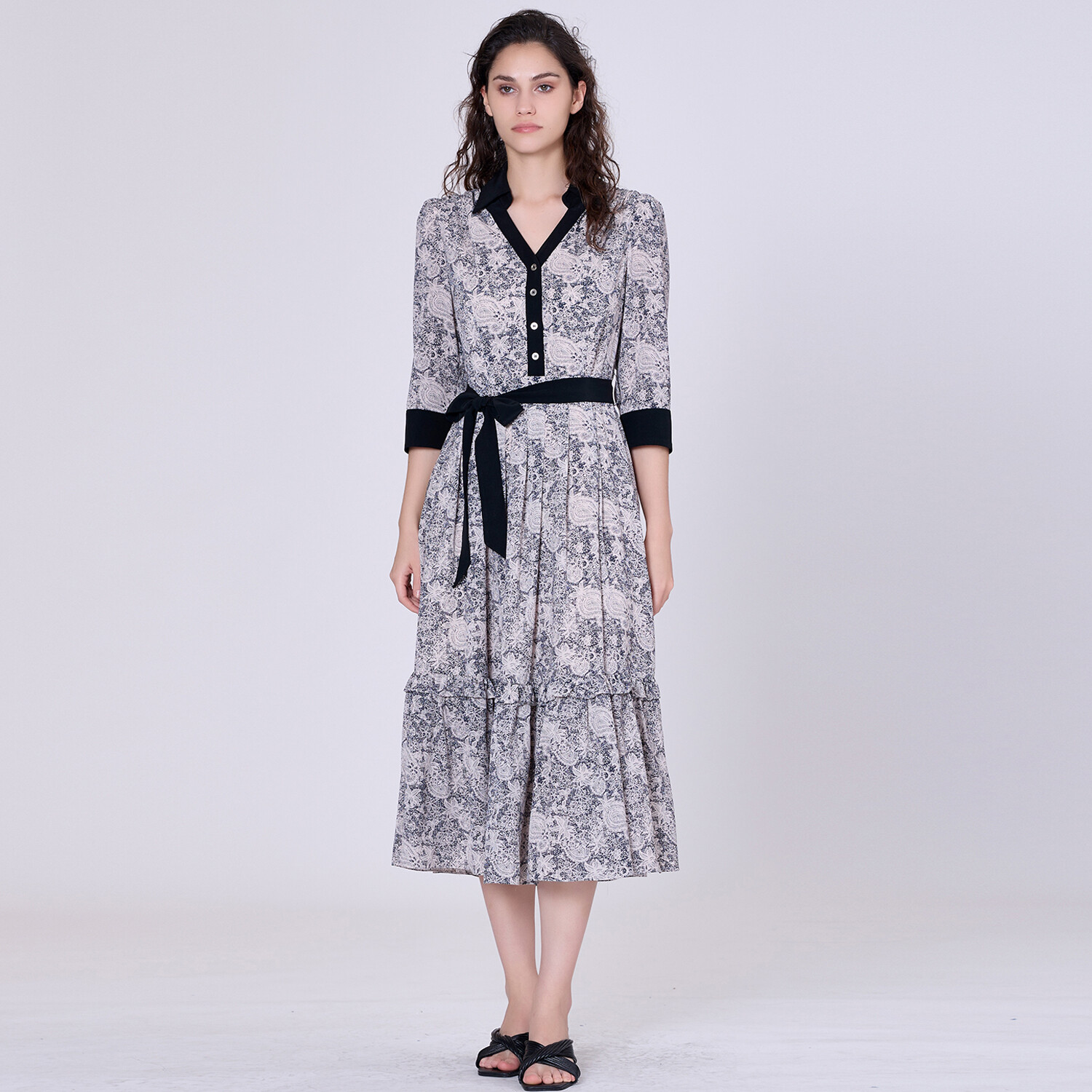 Платье-Блузка с принтом из биматериала Smart And Joy, экрю
Платье-Блузка с принтом из биматериала Smart And Joy, экрю