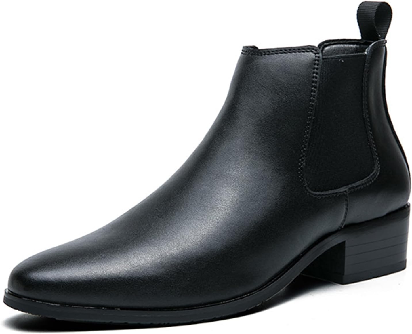 Мужские кожаные ботинки Челси с заостренным носком, на щиколотку, с модной двойной эластичной вставкой, на массивном каблуке, устойчивые к скольжению, для деловых встреч, свадеб и официальных мероприятий Nxnbhsl, черный
Мужские кожаные ботинки Челси с заостренным носком, на щиколотку, с модной двойной эластичной вставкой, на массивном каблуке, устойчивые к скольжению, для деловых встреч, свадеб и официальных мероприятий Nxnbhsl, черный