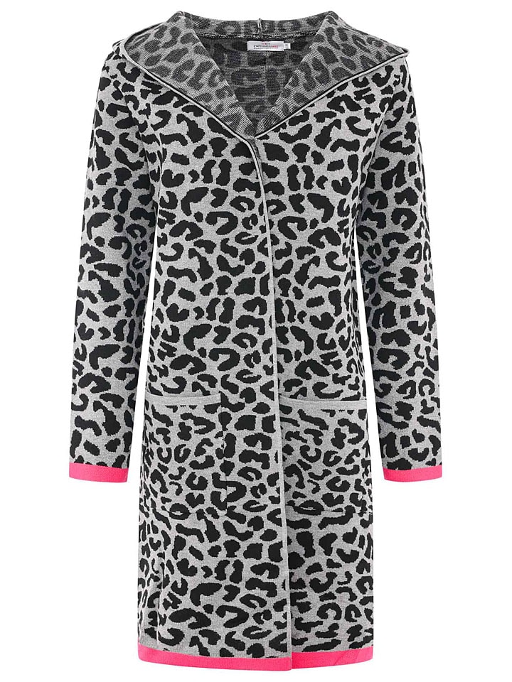 Кардиган Leo Zwillingsherz, цвет grau/pink/schwarz
Кардиган Leo Zwillingsherz, цвет grau/pink/schwarz