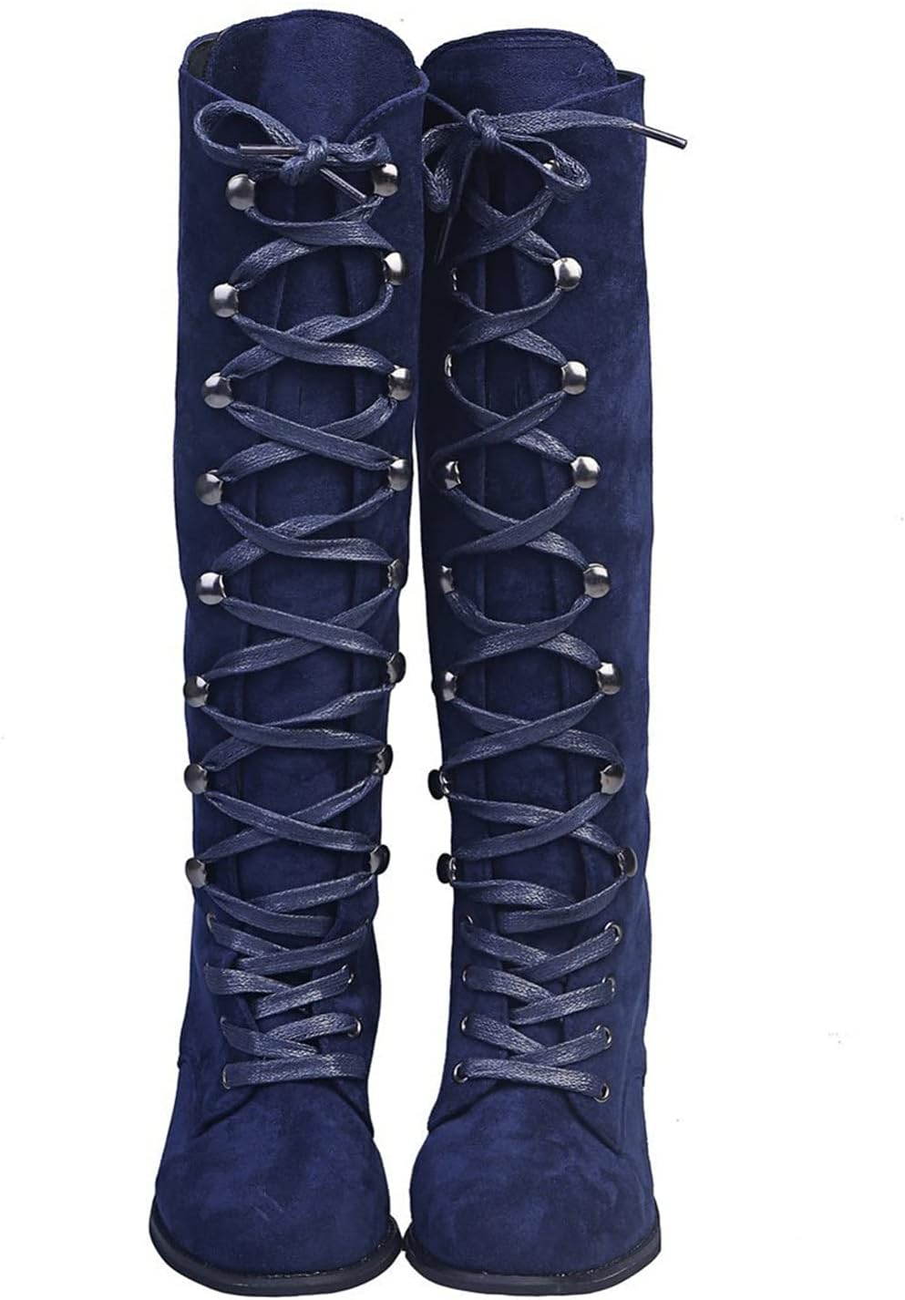 Женские сапоги Hbeylia на шнуровке до колена, модные замшевые с толстым каблуком, с круглым носком, средней длины для женщин (коричневые, размер 8.5)
Женские сапоги Hbeylia на шнуровке до колена, модные замшевые с толстым каблуком, с круглым носком, средней длины для женщин (коричневые, размер 8.5)