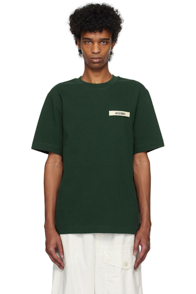 Зеленая футболка «The Gros Grain» JACQUEMUS
Зеленая футболка «The Gros Grain» JACQUEMUS