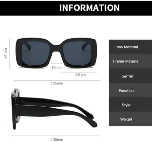 Большие квадратные солнцезащитные очки в винтажном стиле для женщин. Модные солнцезащитные очки зеленого и розового цвета с защитой от УФ-излучения UV400 MTZJH, Pink
Большие квадратные солнцезащитные очки в винтажном стиле для женщин. Модные солнцезащитные очки зеленого и розового цвета с защитой от УФ-излучения UV400 MTZJH, Pink