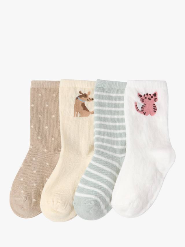 Детские носки из хлопковой смеси Lindex, Pack of 4, Beige
Детские носки из хлопковой смеси Lindex, Pack of 4, Beige