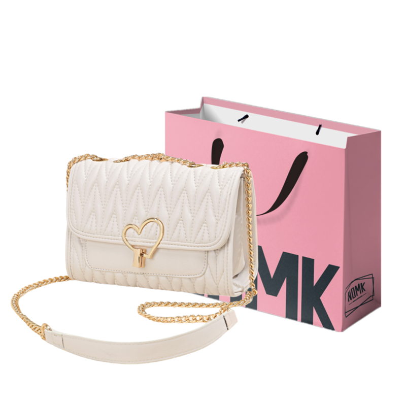 NOMK Сумка через плечо с цепочкой, кроссбод средний женский белый бежевый черный, White (Heart Design)
NOMK Сумка через плечо с цепочкой, кроссбод средний женский белый бежевый черный, White (Heart Design)