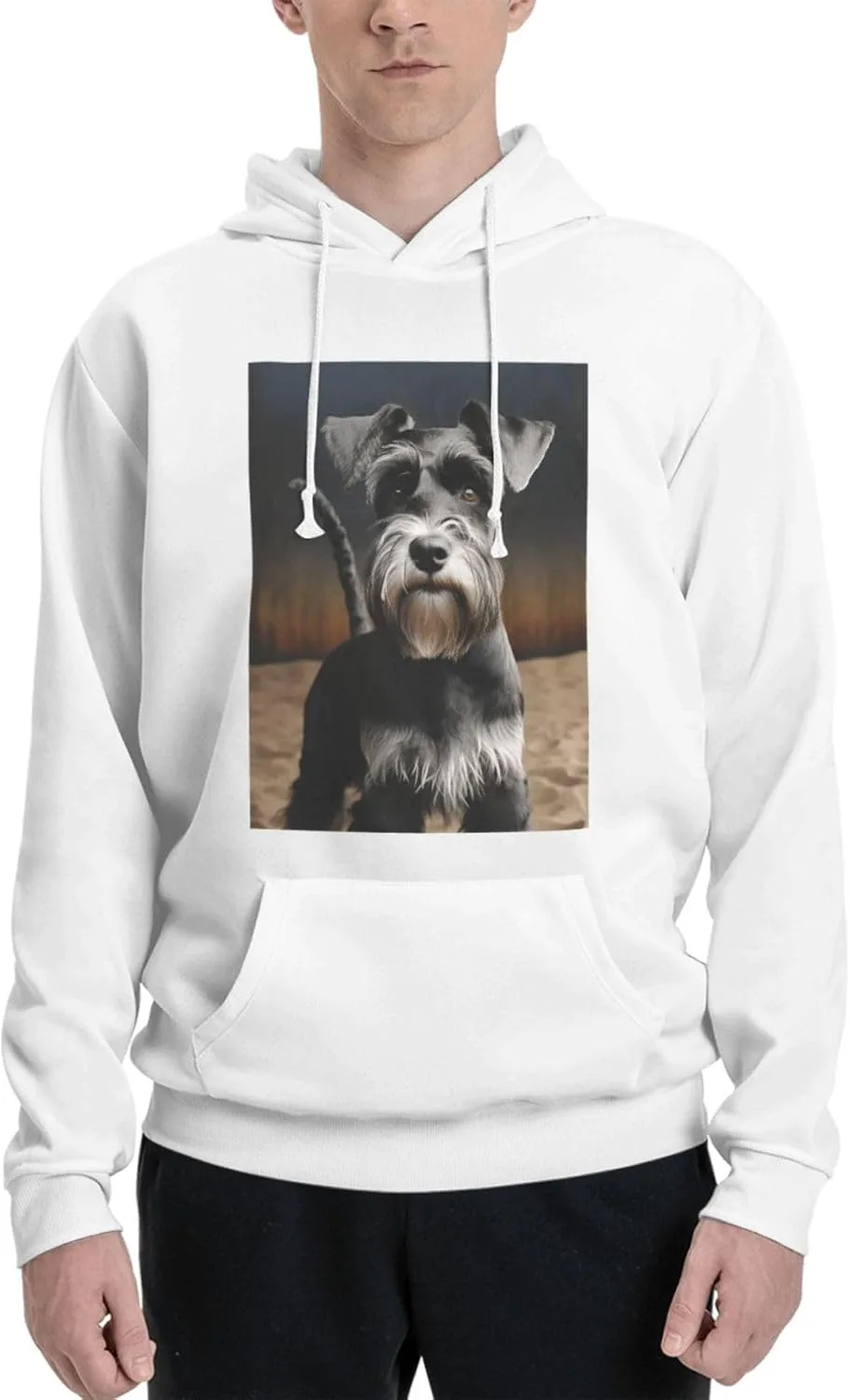 Мужская флисовая толстовка с капюшоном Animal Schnauzer Dog LKWSCGHM
Мужская флисовая толстовка с капюшоном Animal Schnauzer Dog LKWSCGHM