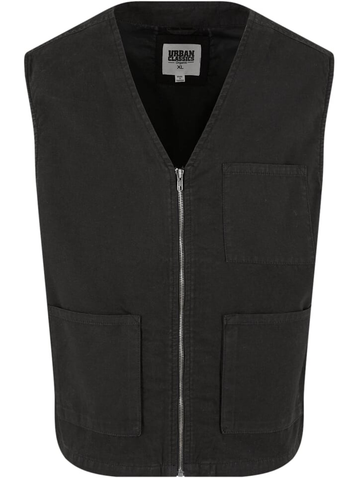 Утепленный жилет Urban Classics, черный
Утепленный жилет Urban Classics, черный