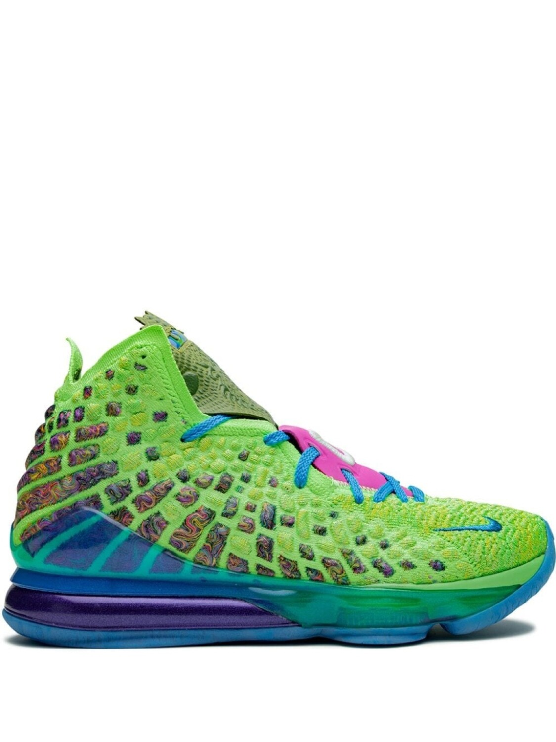 Кроссовки Lebron 17 'Mr. Swackhammer' Nike, зеленый
Кроссовки Lebron 17 'Mr. Swackhammer' Nike, зеленый