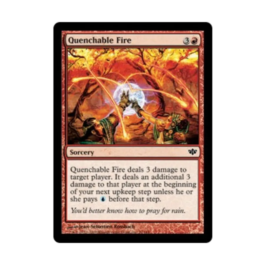 CCG Угасающий огонь (С), MTG - Conflux
CCG Угасающий огонь (С), MTG - Conflux