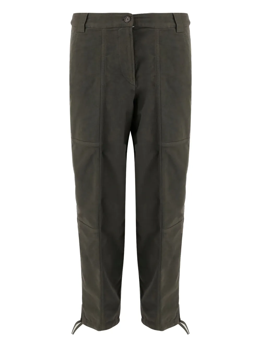 Брюки с кулиской и карманами ASPESI, зеленый 
Брюки с кулиской и карманами ASPESI, зеленый