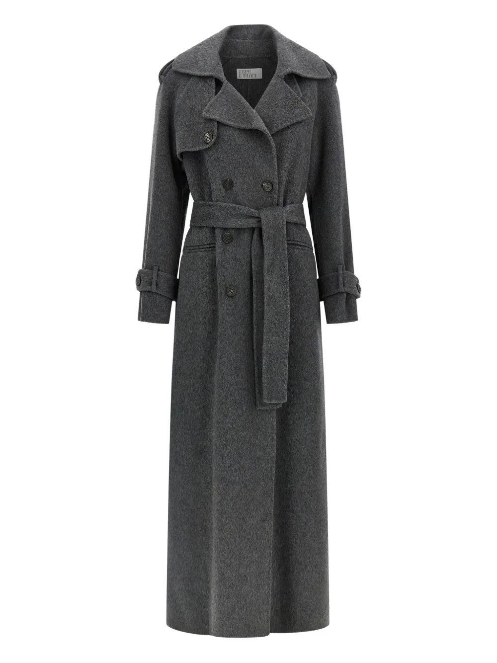 Двубортное шерстяное пальто с поясом Giuseppe Di Morabito, серый
Двубортное шерстяное пальто с поясом Giuseppe Di Morabito, серый
