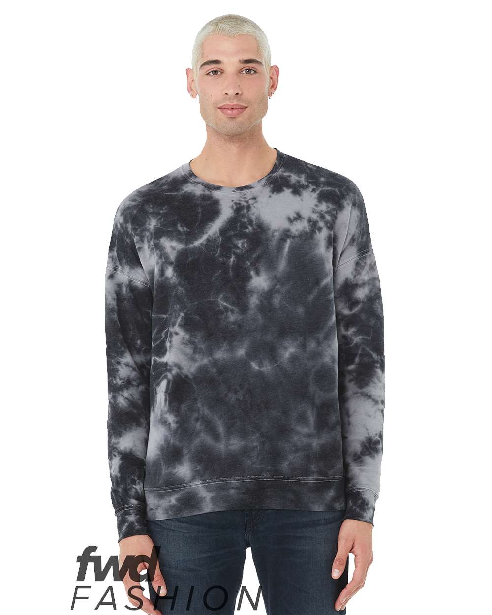 Мужская толстовка FWD Fashion Tie-Dyed с круглым вырезом BELLA + CANVAS, белый/серый/черный
Мужская толстовка FWD Fashion Tie-Dyed с круглым вырезом BELLA + CANVAS, белый/серый/черный