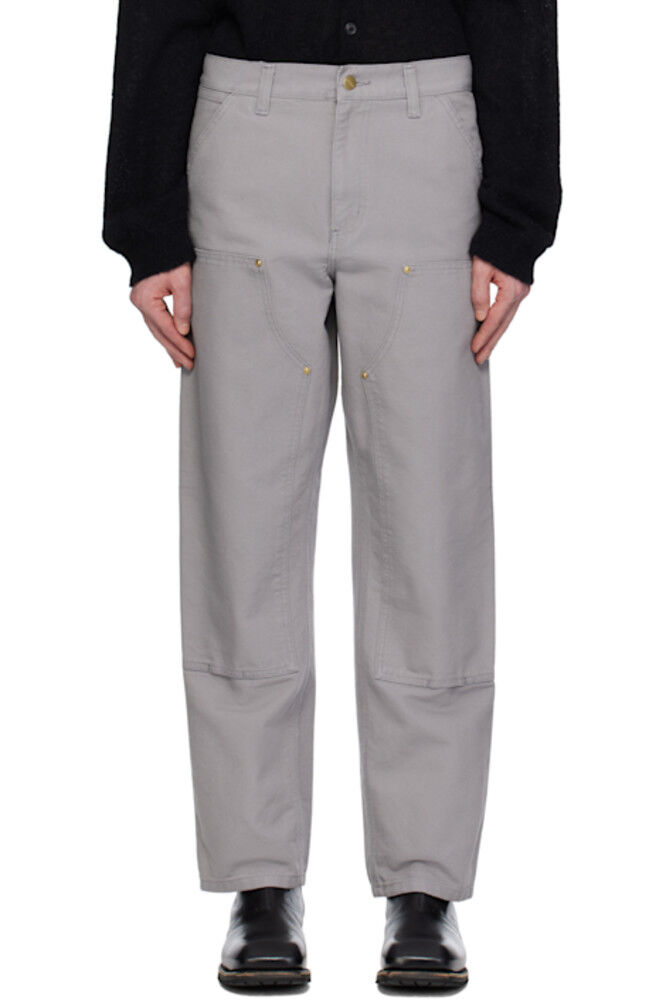 Фиолетовые брюки с двойным коленом Carhartt Work In Progress
Фиолетовые брюки с двойным коленом Carhartt Work In Progress