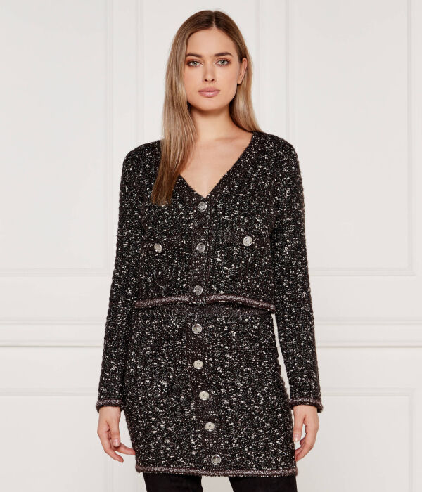 Кардиган женский Pinko блестящий на пуговицах, коричневый
Кардиган женский Pinko блестящий на пуговицах, коричневый